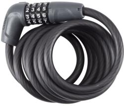 Bontrager Lakat Abus Spirál Számzáras 180cm X 10mm Fekete