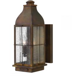 Hinkley Aplică Bingham M, alama cu finisaj bronz sienna, H: 40, 6 cm, IP44, 2 becuri, HK-BINGHAM-M (HK-BINGHAM-M)