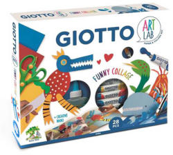 GIOTTO Set creatie copii GIOTTO Art Lab Funny Collage, 28 piese