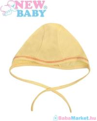 NEW BABY Baba sapka - New Baby sárga