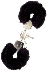 NMC Metal Handcuff With Plush Black