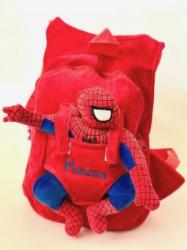 Toy World Ghiozdan rosu plus personalizat Spiderman (772)
