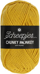 Scheepjes Chunky Monkey 1823 Mustard - mustársárga akril fonal