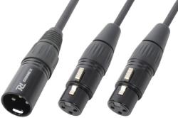Power Dynamics Cablu XLR tata - 2x XLR mama 0.5m PD-Connex CX142 (176.977)