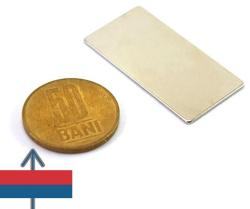 Magneo Smart Magnet neodim bloc 40 x 20 x 1 mm N52 subțire