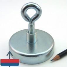 Magneo Smart Magnet neodim oală D 75 mm cârlig inelar - fishing / pescuit - Slab
