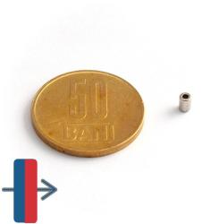 Magneo Smart Magnet neodim inel 2, 6 x 1, 3 x 3, 6 mm diametral