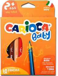 CARIOCA Carioca: Bébi ceruza 10db-os készlet (42819) - jatekshop