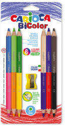 CARIOCA Jumbo színes ceruza szett hegyezővel 6db - Carioca (42264) - jatekshop