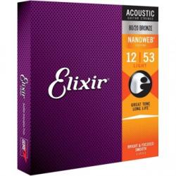 Elixir Nanoweb 80/20 Bronze Light