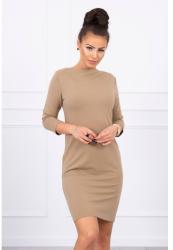 MONDO ITALIA Dress klasszikus MI8825 kamel