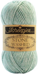 Scheepjes Stone Washed 828 Larimar - kékesszürke pamut keverék fonal