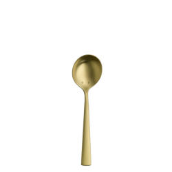HEPP Lingura rotunda supa PVD Gold Brushed 17.6cm Hepp linia Accent (5900539189)