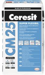 Ceresit Adeziv super flexibil Ceresit CM25 pentru gresie și faianță interior și exterior 25 kg alb