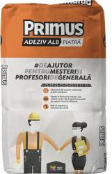 Primus Adeziv Primus ADX15 alb pentru piatră naturală și cărămidă de sticlă 25 kg