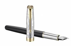 Parker Stilou penita F Sonnet Royal SE Impression Matt Black GT Parker 2054834 (2054834)