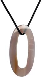  Pandantiv din Agata Oval - 60 x 30 x 7 mm - 1 Buc