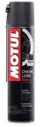 Motul C2+ Chain Lube Road Plus teflonos lánckenő spray 400ml (103008)