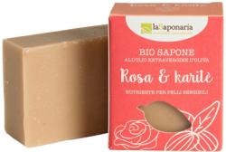 La Saponaria Bio szappan rózsa és shea vajjal 100g