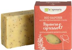 La Saponaria Bio szappan mák és ciprus 100 g