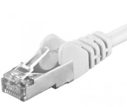  Cablu de retea SFTP cat 6A 0.25m Alb, SP6ASFTP002W (SP6ASFTP002W)