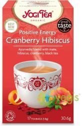 YOGI TEA Ceai cu Merisor si Hibiscus Ecologic/Bio 17dz