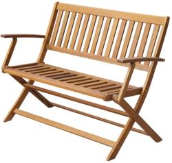 vidaXL Bancă de grădină, 120 cm, lemn masiv de acacia (44132)
