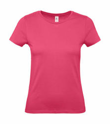 B and C Csomag akciós póló (minimum 3 db) Női rövid ujjú póló B&C #E150 /women T-Shirt -S, Fuchsia