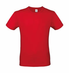 B and C Csomag akciós póló (minimum 3 db) Férfi rövid ujjú póló B&C #E150 T-Shirt -L, Piros