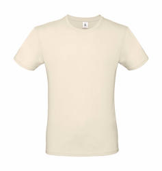 B and C Csomag akciós póló (minimum 3 db) Férfi rövid ujjú póló B&C #E150 T-Shirt -3XL, Naturál