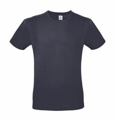 B and C Csomag akciós póló (minimum 3 db) Férfi rövid ujjú póló B&C #E150 T-Shirt -S, Világos sötétkék (navy)