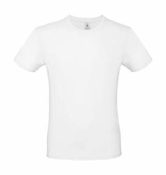 B and C Csomag akciós póló (minimum 3 db) Férfi rövid ujjú póló B&C #E150 T-Shirt -M, Fehér