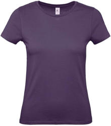 B and C Csomag akciós póló (minimum 3 db) Női rövid ujjú póló B&C #E150 /women T-Shirt -2XL, Városi lila