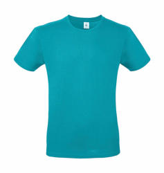 B and C Csomag akciós póló (minimum 3 db) Férfi rövid ujjú póló B&C #E150 T-Shirt -L, Igazi türkizkék