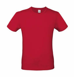 B and C Csomag akciós póló (minimum 3 db) Férfi rövid ujjú póló B&C #E150 T-Shirt -XL, Mély piros