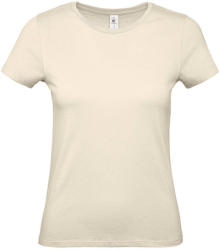 B and C Csomag akciós póló (minimum 3 db) Női rövid ujjú póló B&C #E150 /women T-Shirt -L, Naturál