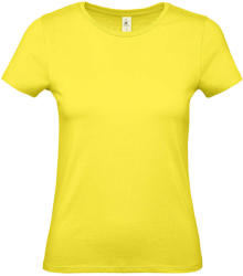 B and C Csomag akciós póló (minimum 3 db) Női rövid ujjú póló B&C #E150 /women T-Shirt -XS, Napsárga