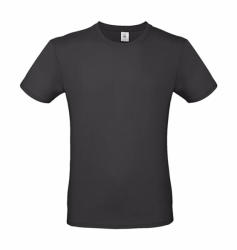 B and C Csomag akciós póló (minimum 3 db) Férfi rövid ujjú póló B&C #E150 T-Shirt -3XL, Teljesen fekete