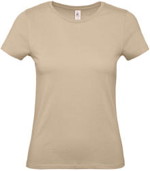 B and C Csomag akciós póló (minimum 3 db) Női rövid ujjú póló B&C #E150 /women T-Shirt -2XL, Homokbarna