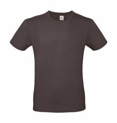 B and C Csomag akciós póló (minimum 3 db) Férfi rövid ujjú póló B&C #E150 T-Shirt -L, Barna medve