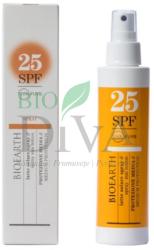 Bioearth Loțiune solară spray pentru corp SPF25 cu ganoderma Bioearth 150-ml