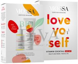 MOSSA Set Love Yo Self: Ulei facial și Cremă multi-use Vitamin Cocktail Mossa 2-buc