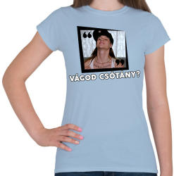 printfashion Vágod csótány? - Női póló - Világoskék (2632907)