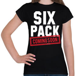 printfashion Kockahas készülőben - Női póló - Fekete (2629712)