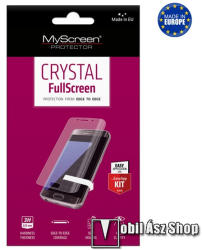 MyScreen képernyővédő fólia - Crystal Clear - 1db, törlőkendővel - A TELJES KIJELZŐT VÉDI! - HUAWEI Y5p / HONOR 9S