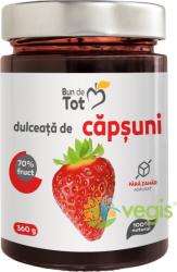 BUN DE TOT Dulceata de Capsuni fara Zahar 360g