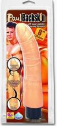 Sex Links Vibrator Waterproof Clasic Paul BackSkin cu imitatie de preput, 20 cm Vibrator