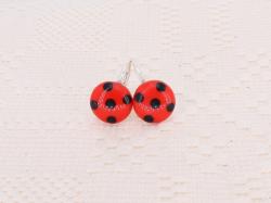 Atellier Wearable Art Cercei Ladybug