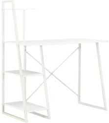 vidaXL Birou cu rafturi, alb, 102 x 50 x 117 cm (20282) - vidaxl