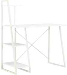 vidaXL Birou cu rafturi, alb, 102 x 50 x 117 cm (20282)